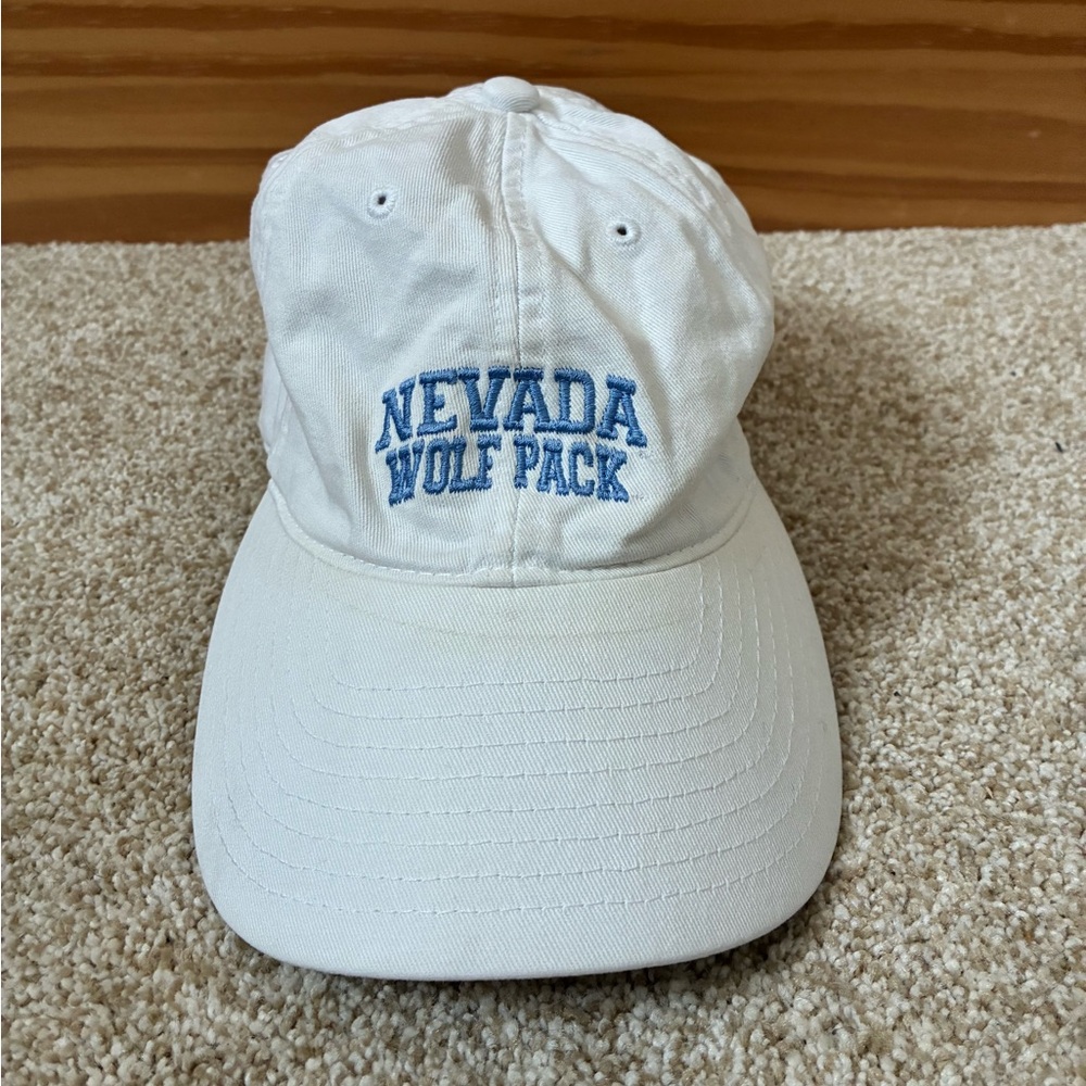 Nevada Wolf Pack White Cap